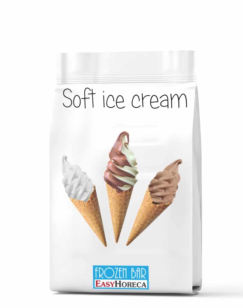 μιγμα για παγωτο μηχανης soft ice