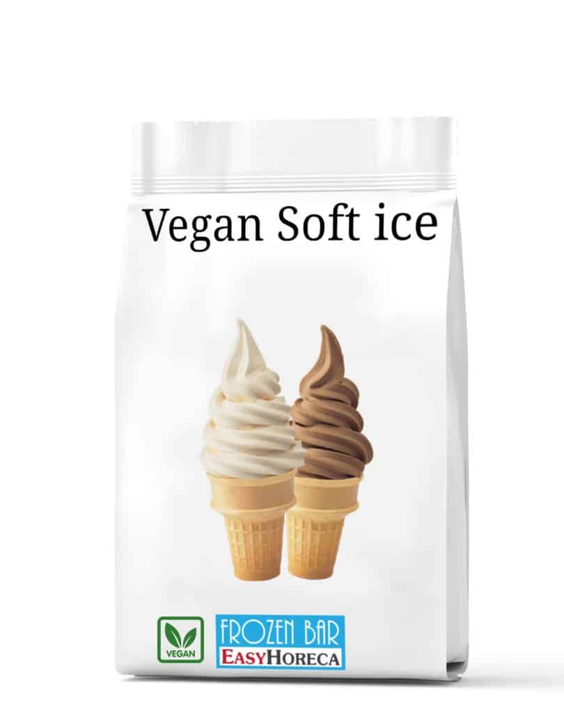 μιγμα για vegan soft ice παγωτο μηχανης